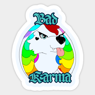 Bad Karma Sticker